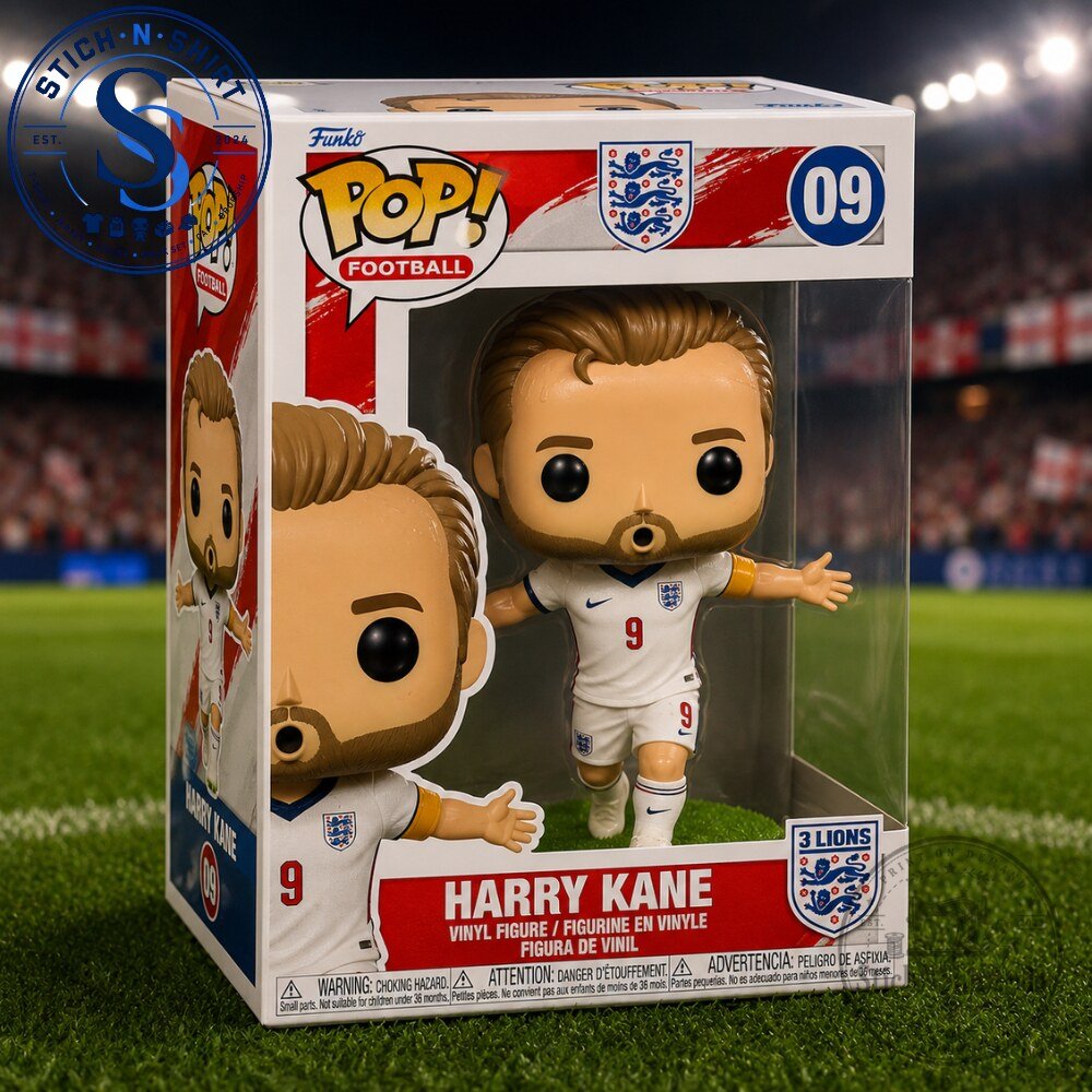 Funko Pop Harry Kane England Three Lions FIFA World Cup 2026 Vinyl Figure 4 Funko Pop Harry Kane England Three Lions FIFA World Cup 2026 Vinyl Figure