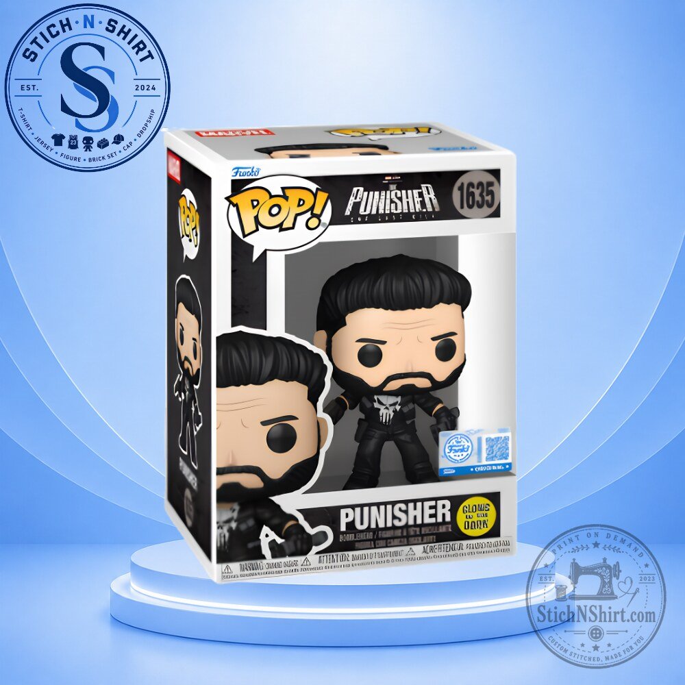 The Punisher One Last Kill Punisher Glow In The Dark Funko Pop Figure