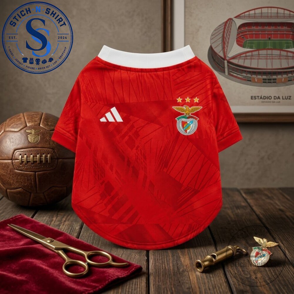 Benfica Dog Football Jersey Home Kit Adidas Shirt 4 Benfica Dog Football Jersey Home Kit Adidas Shirt