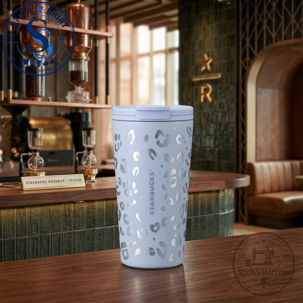 Starbucks Leopard Print Travel Tumbler 4 Starbucks Leopard Print Travel Tumbler